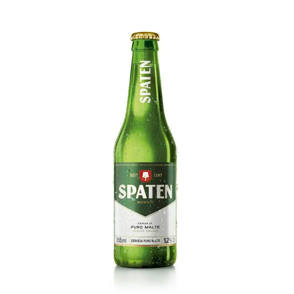 Disponível para entrega imediata ou agendada Delivery de Spaten 355ml gelada e a preço de mercado é aqui no Zé Delivery. É só pedir e entregamos rapidinho na sua casa. Você ainda pode conferir ofertas imperdíveis de cervejas, petiscos, destilados, vinhos e bebidas não alcoólicas, como água, energéticos e refrigerantes. Basta inserir seu endereço para ver os produtos que estão disponíveis na sua região e aproveitar o maior delivery de bebidas geladas do Brasil.